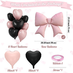 FunHot pink heart balloons provide a romantic 18-inch accent for weddings and parties.