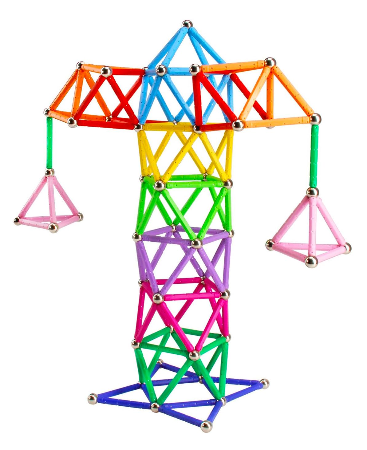 Funifinds magnetic rods and balls featured in a classroom setting for teamwork.