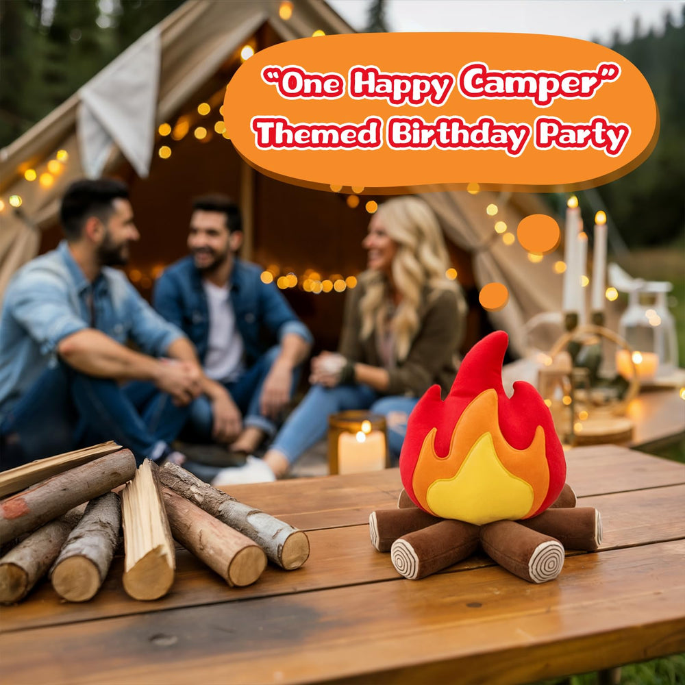 FunisFun Campfire Plush Gift-Packaging ready for gifting.