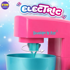 FUN KIDZ 500 ml bowl supports larger slime batches safely.