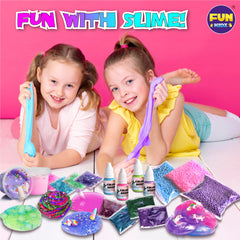 FUN KIDZ Butter Slime Base provides creamy, stretchy slime for playtime