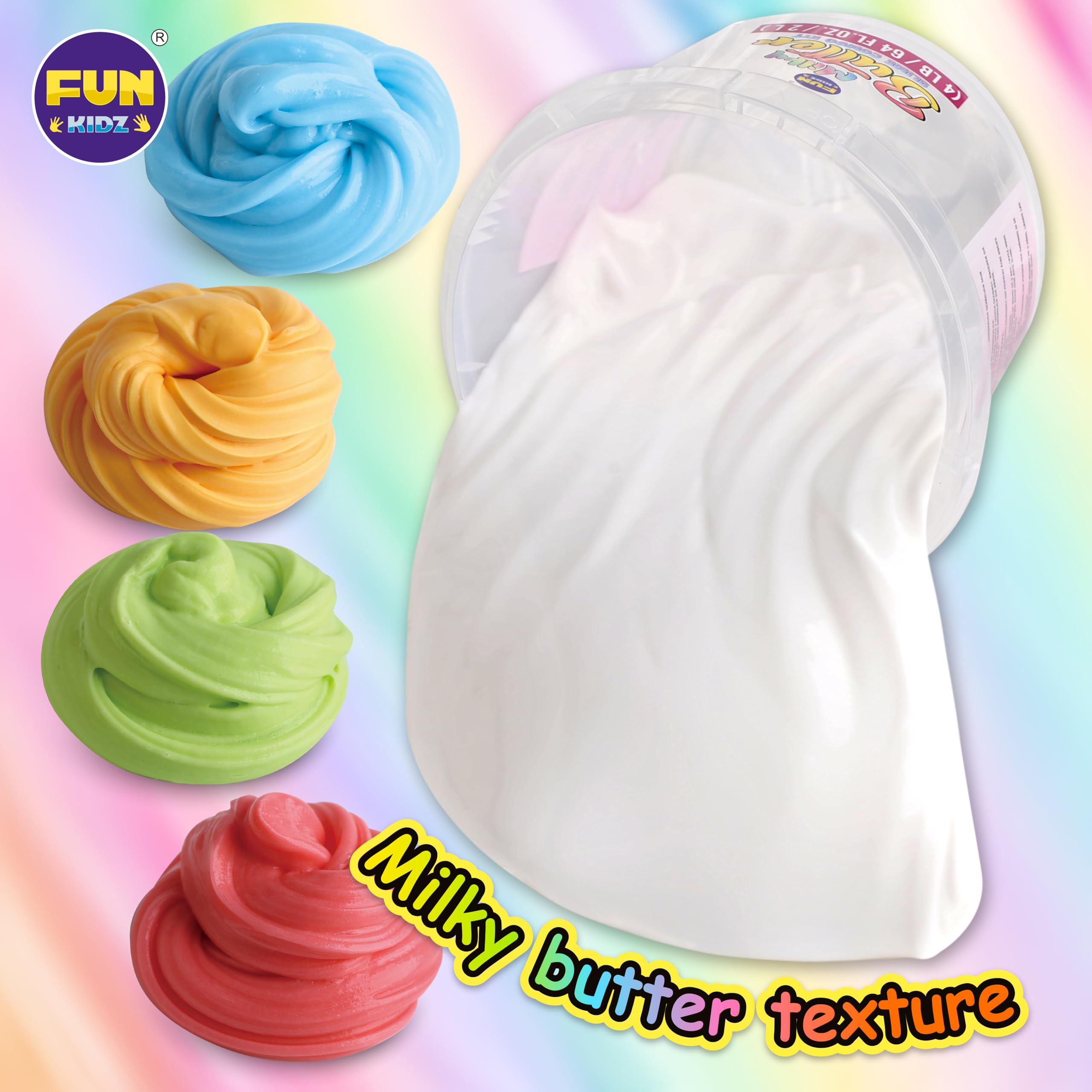 Funkidz candy sparkles create sparkle effects in slime projects