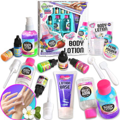 FunKidz kid body lotion making kit front view for DIY cosmetics and creative play