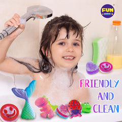 FunKidz Kid Soap Kit color mixing in progress for creative soaps.