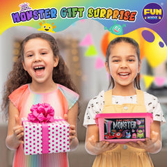 FUN KIDZ Photochromic Slime Powder reveals color shifts while mixing
