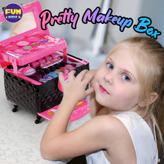 FUN KIDZ portable storage box with handle for on-the-go play.