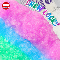 Funkidz Sparkle Rainbow Glitter enhances visual appeal during play.