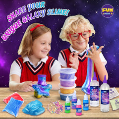 FUN KIDZ star shaped bottle storage keeps slime organized
