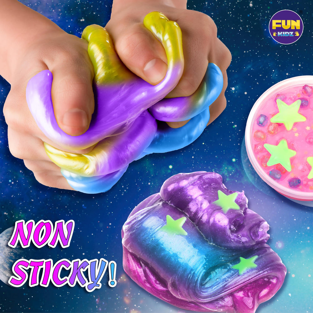 FUN KIDZ stress relief slime in action for calm focus