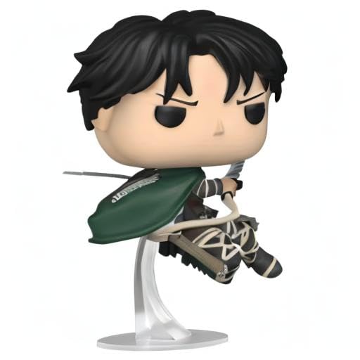 AAA Anime Exclusive Levi figure packaging, perfect for shelf display.