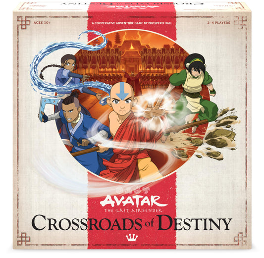 Funko Avatar Crossroads board for cooperative strategy play.