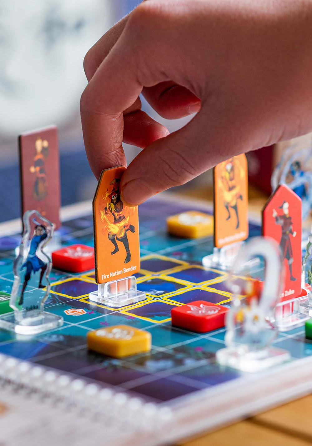 Funko Avatar element tiles add thematic power to bending battles.