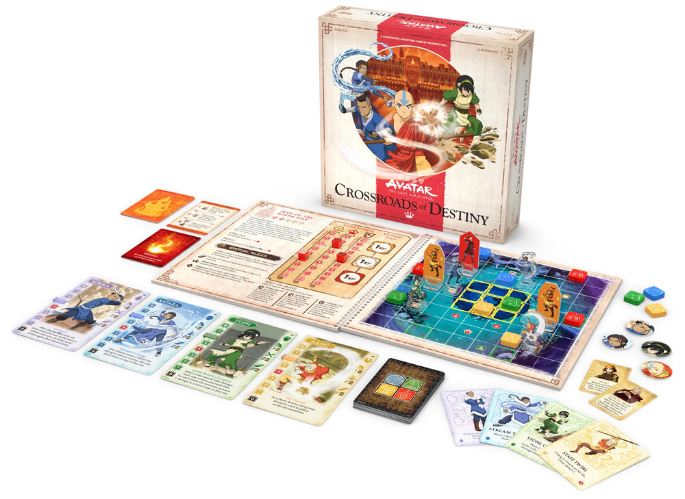 Funko Avatar game-night setup invites friends to collaborate and compete.