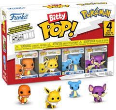 Funko Bitty Charmander side view, compact decor piece for desks.