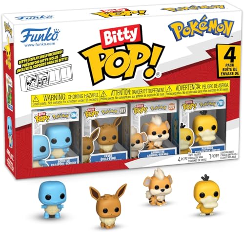 Funko Bitty Pokemon Eevee figure—compact hero for desk collections.