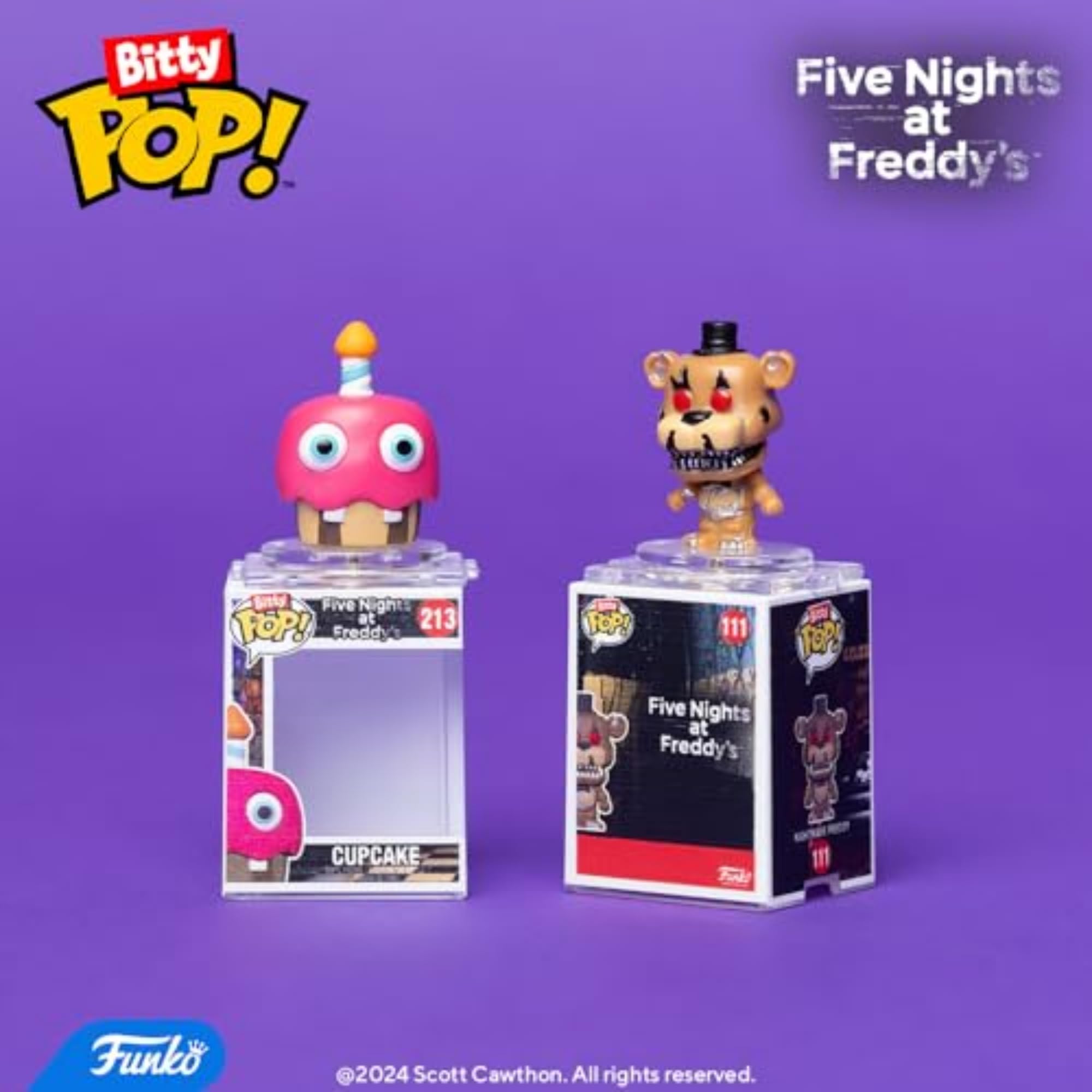Funko Bitty Pop packaging box showcases blind-box excitement.