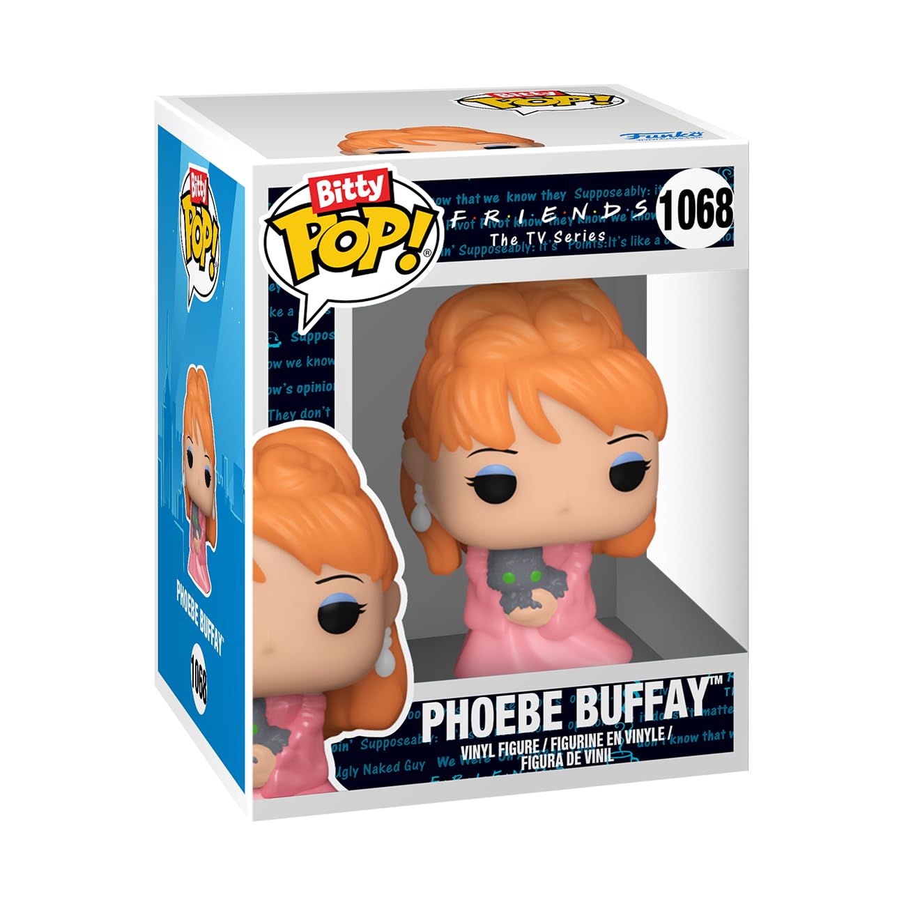 Funko Bitty Pop! 0.9-inch scale mini figure comparison.