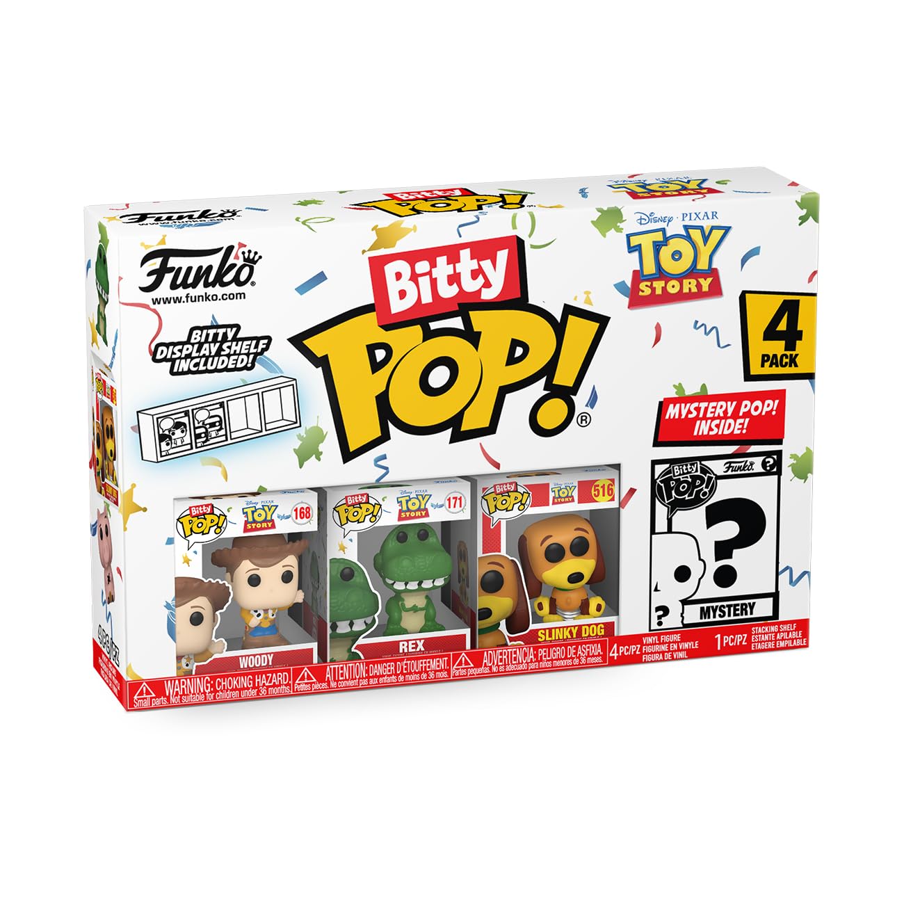 Funko Bitty Pop Slinky Dog Toy Story figure for tiny display.