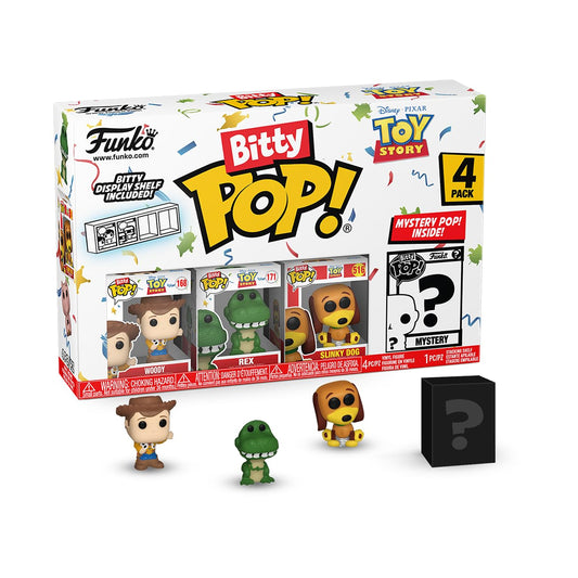 Funko Bitty Pop Woody Toy Story figure for display and gifting.