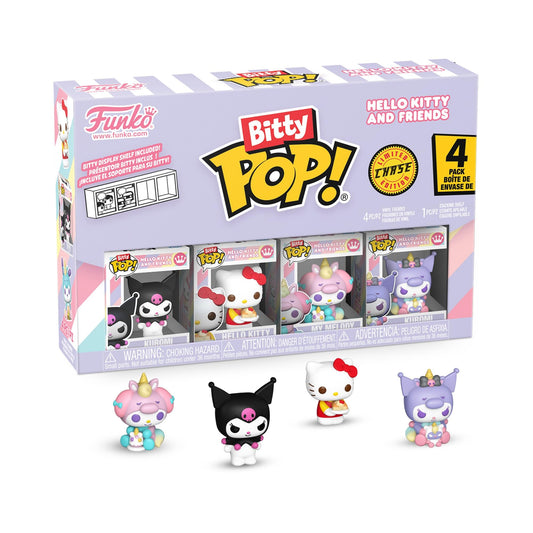 Funko Bitty Sanrio Kuromi figure – compact display piece for shelf.