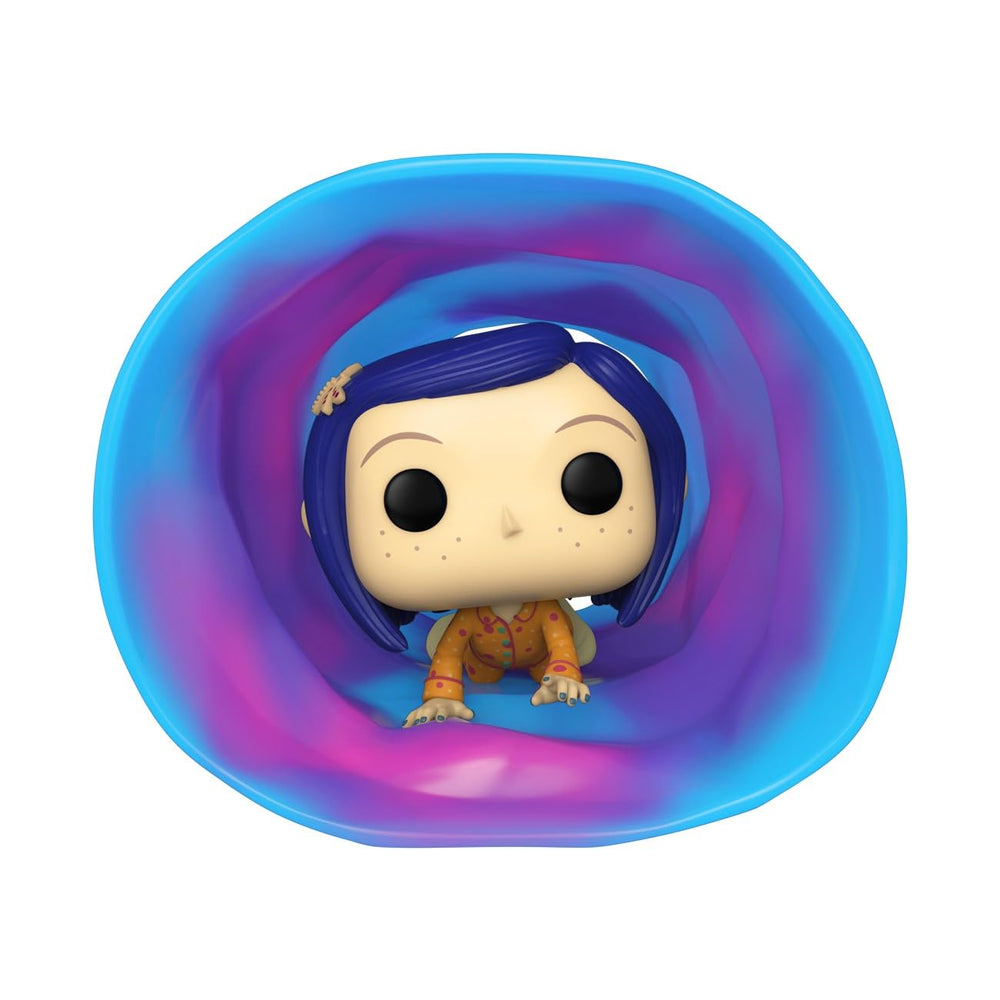 Funko Coraline Deluxe portal scene enhances shelf presence with vivid colors and collectible value