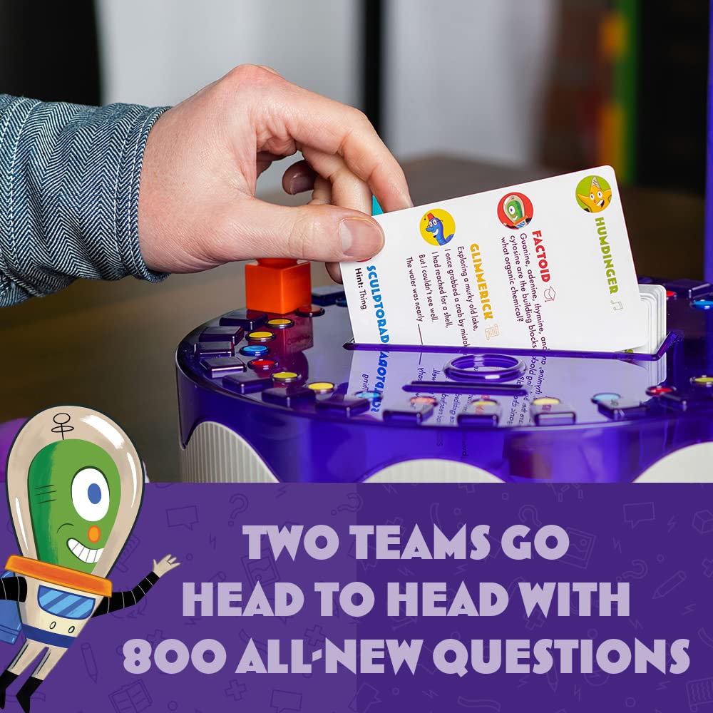 Funko Cranium storage capsule keeps all pieces organized between games.