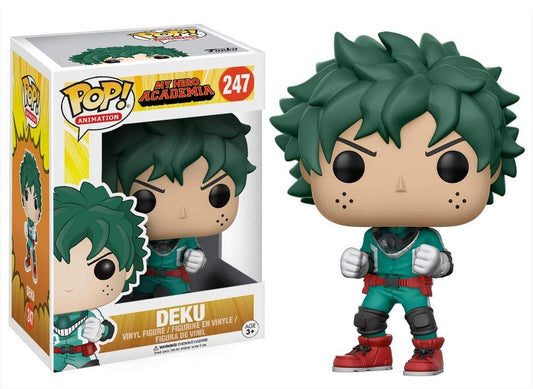 Funko Deku POP anime figure ready for display and collection.