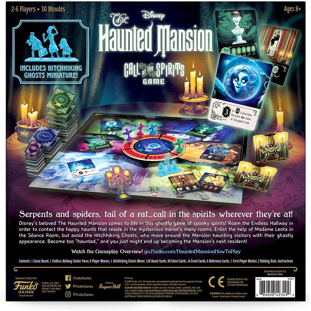 Funko Disney Haunted Mansion attic scene highlights exploration and mystery.