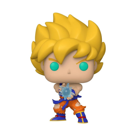 Funko Dragon Ball Z SS Goku multicolor vinyl ideal for shelf display.