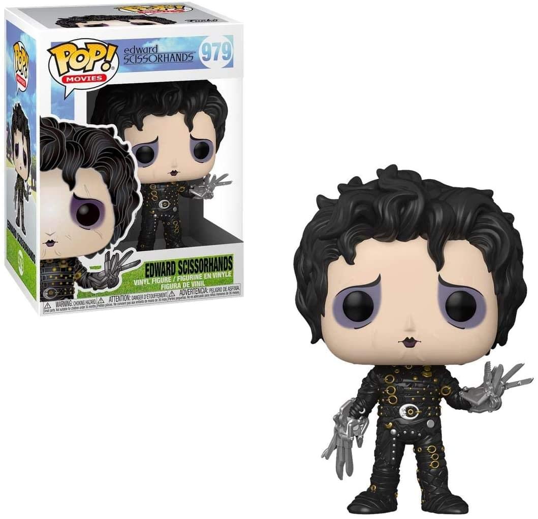 Funko Pop Edward Scissorhands front view, ideal display piece for fans