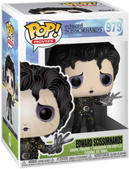 Funko Pop Edward Scissorhands side pose, perfect for shelf display