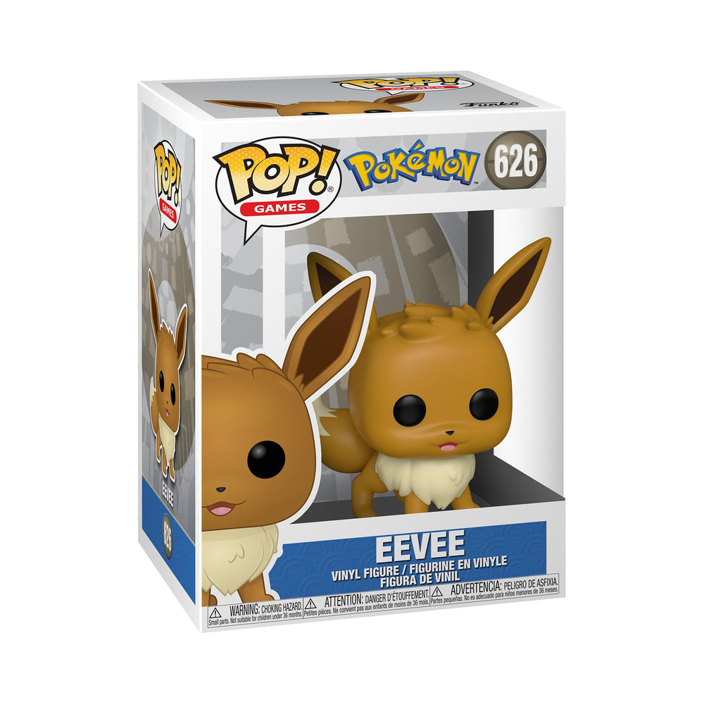 Funko Eevee Pop front view for shelf display and collection.