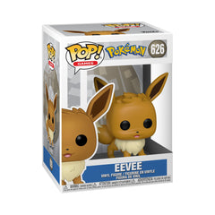 Funko Eevee Pop front view for shelf display and collection.