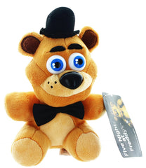 Funko Fazbear plush 6-inch brown showcasing iconic design for display and gifting.
