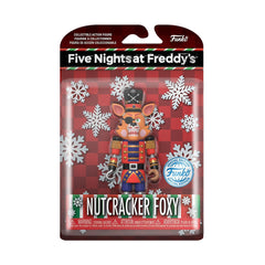 Funko FNAF Nutcracker Foxy front view for display in a collection.