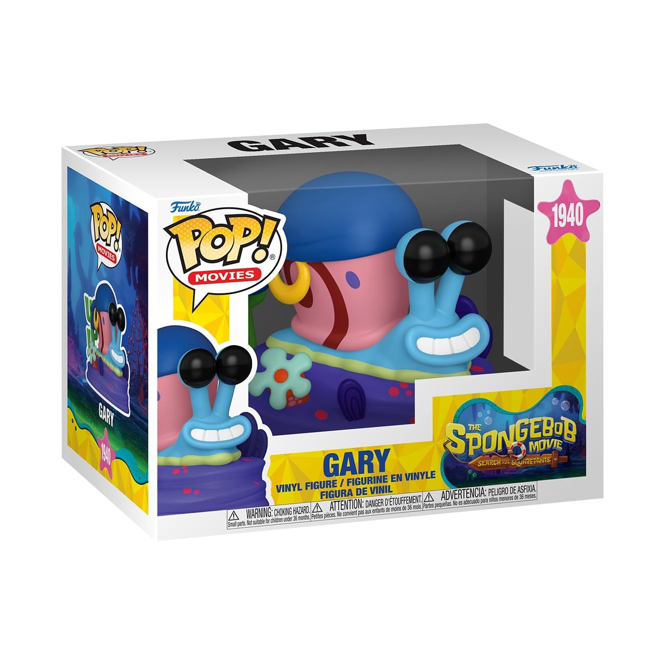 Funko Gary Pop! movie figure front view for display and collection.