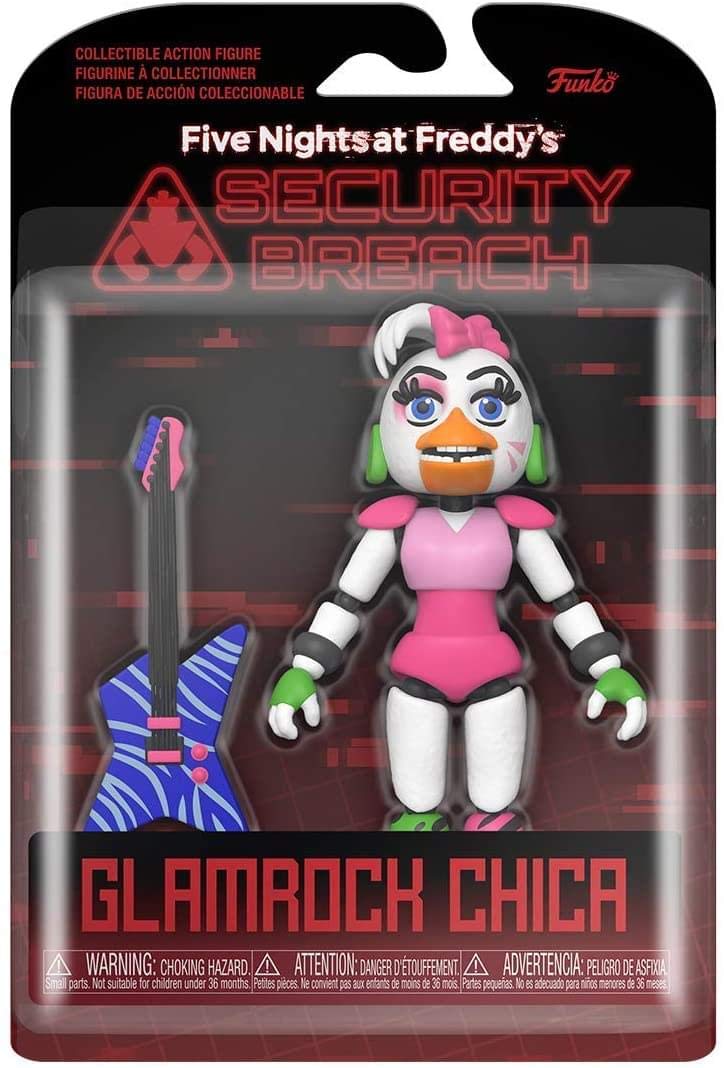 Funko Glamrock Chic action figure detail, vibrant styling for display and fan collection.