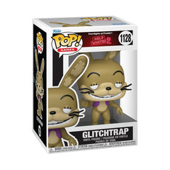 Funko Pop Glitchtrap front view — bold display piece for shelves