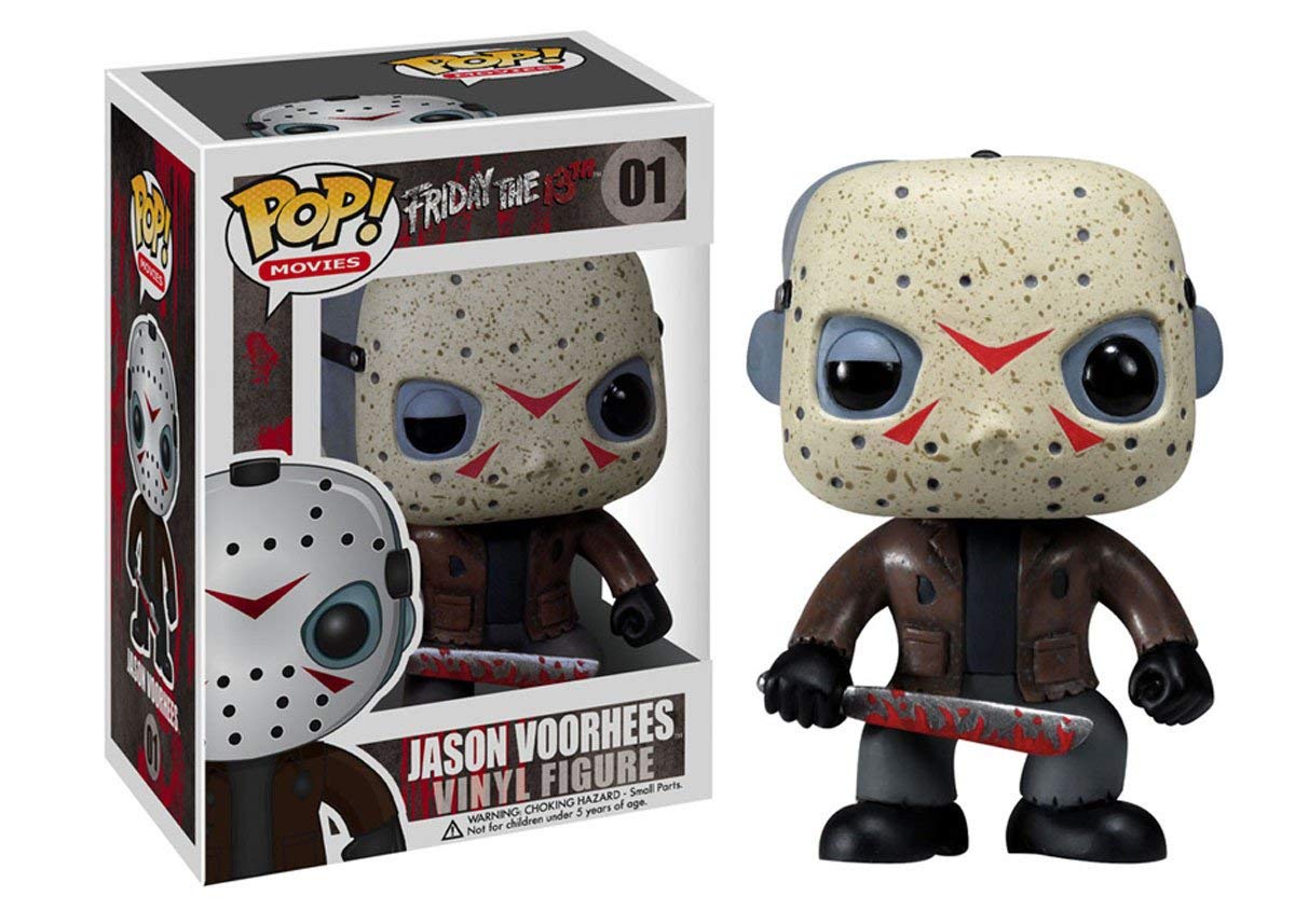 Funko Jason Voorhees Pop figure, 3.75 inches tall, ideal horror collection centerpiece