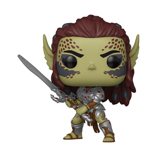 Official Funko Lae'zel figure adds a premium Baldur's Gate 3 collectible to your desk.