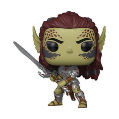 Official Funko Lae'zel figure adds a premium Baldur's Gate 3 collectible to your desk.