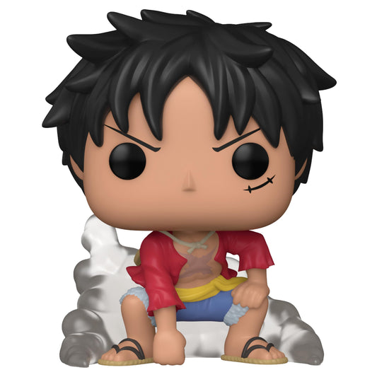 Funko Luffy Gear Two side profile shows detailed sculpt and vibrant colors.