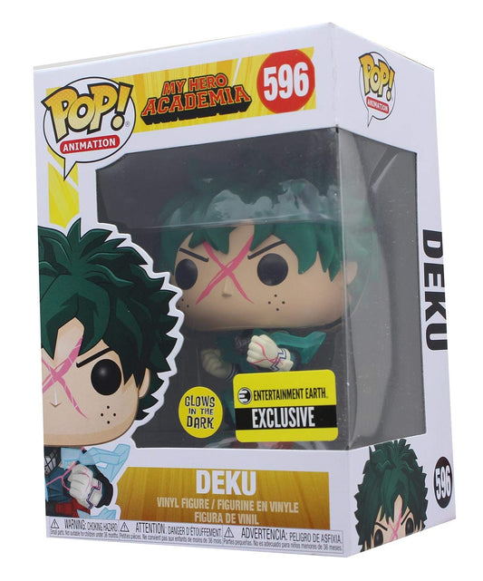 Funko My Hero Academia Deku Full Cowl Pop! with glow finish for night display