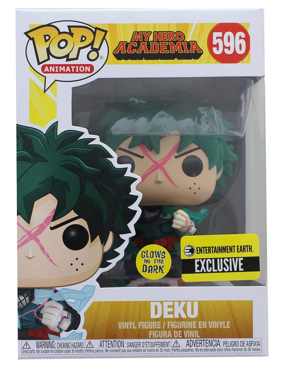 Funko My Hero Academia Deku Pop! rotating oversized head for angles