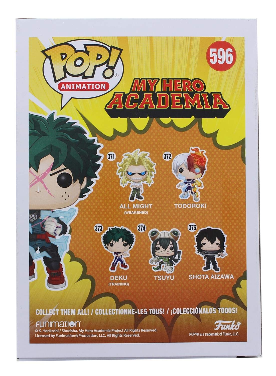 Funko EE Exclusive Deku Full Cowl Pop! glow effect boosts display appeal