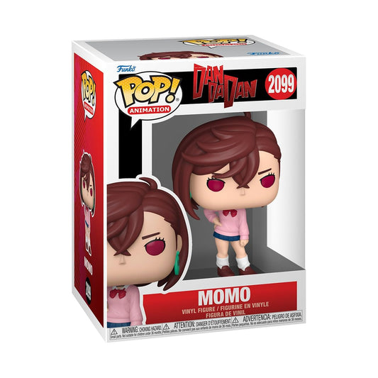 Funko Momo Dandadan figure ideal for desk display and collection