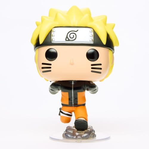 Funko Naruto running figure, side view, great for dynamic display and desk decor.