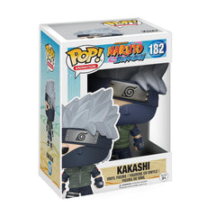 Funko Kakashi POP figure front view for Naruto fans' desk display.