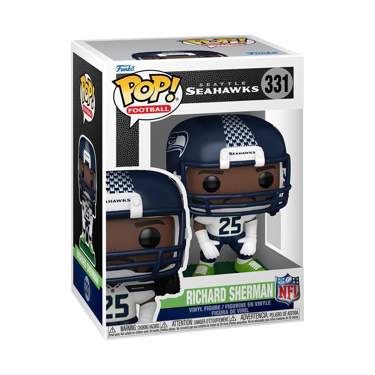 Funko NFL Legends Richard Sherman Seahawk figurine for collection display