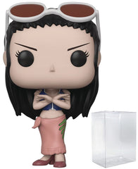 Funko Nico Robin Pop figure 3.75-inch display pose for collectors.
